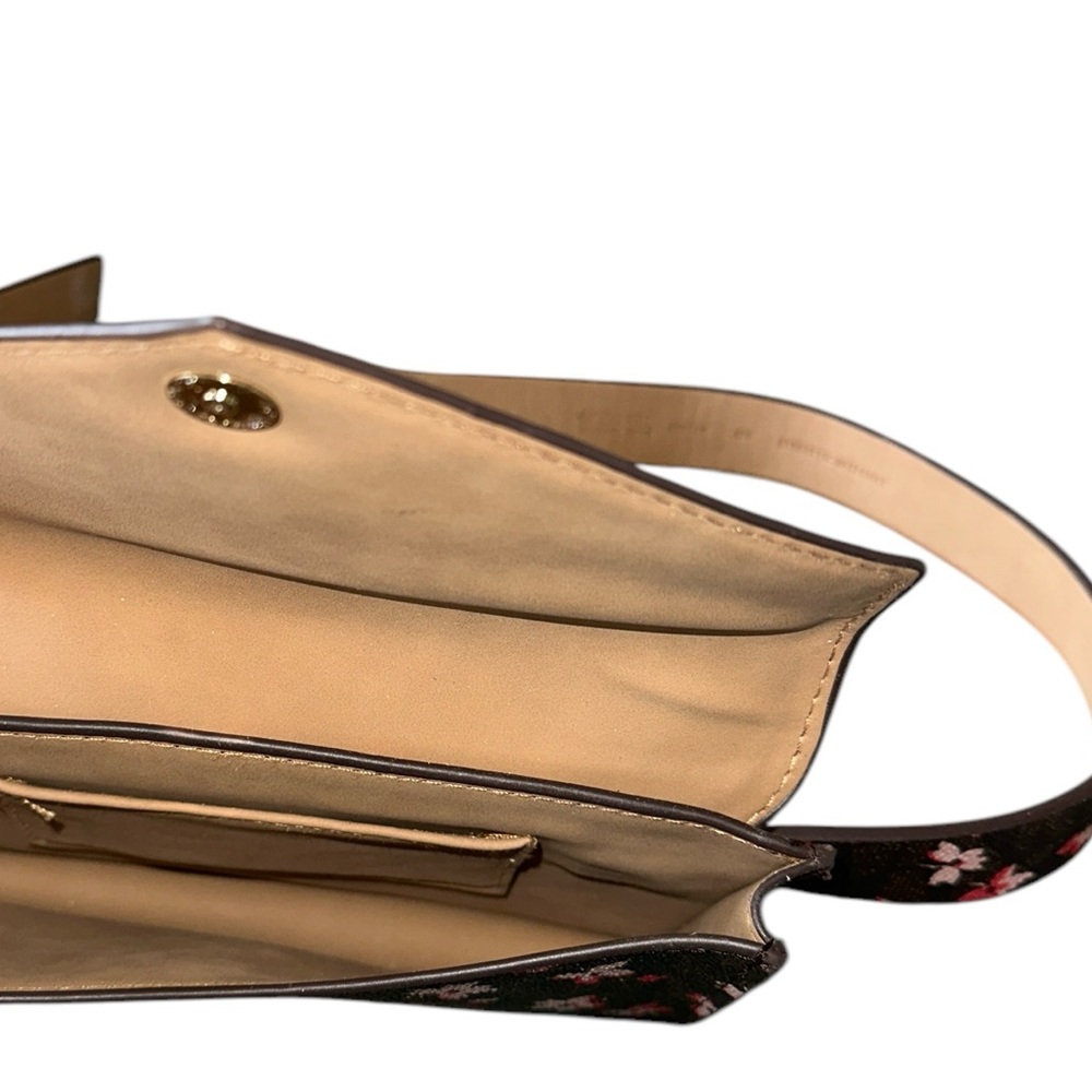 NWOT Michael Kors Bags Michael Kors Signature Floral Belt Bag Waist Pack Logo SM - Picture 6 of 6